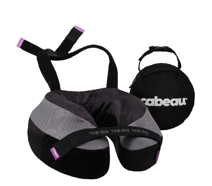 Cabeau S3 NECK Travel Pillow BLACK GREY