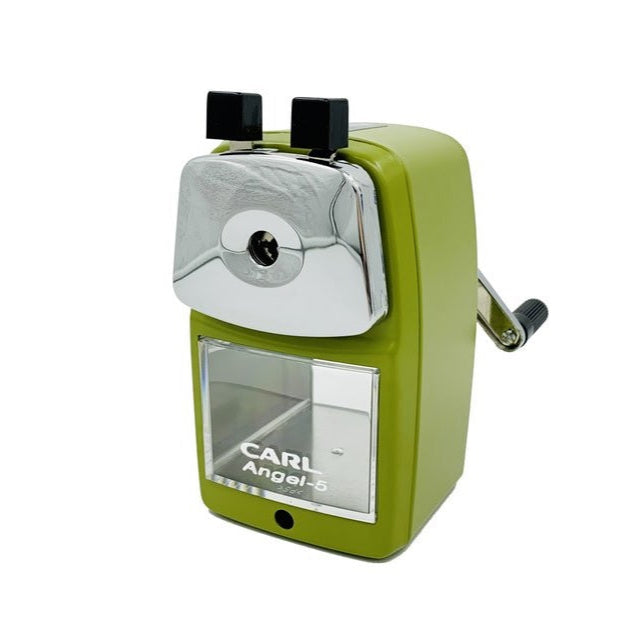 CARL Angel A5 pencil sharpener GREEN