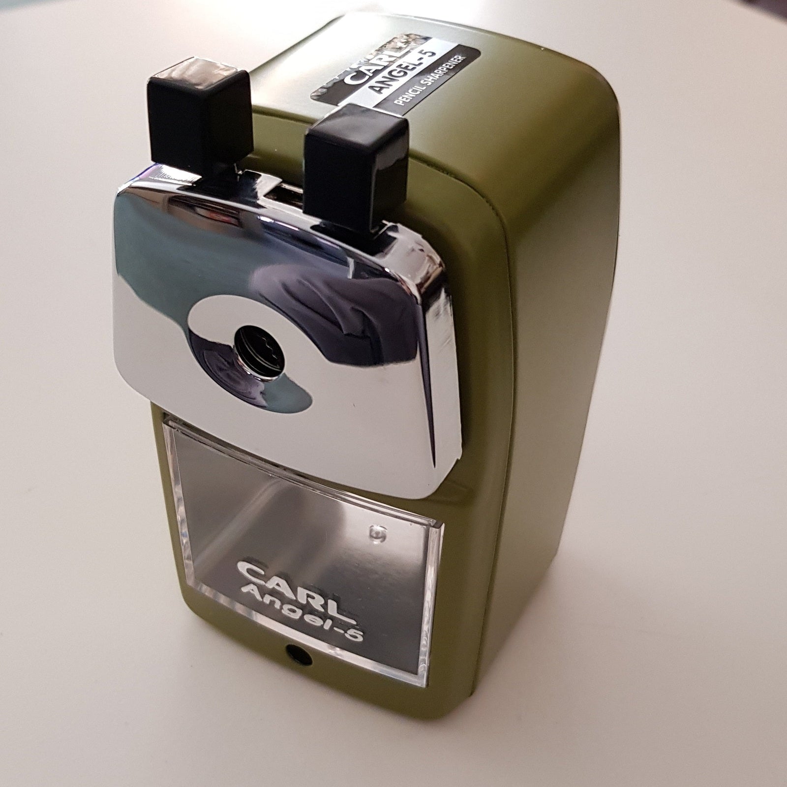 CARL Angel A5 pencil sharpener GREEN