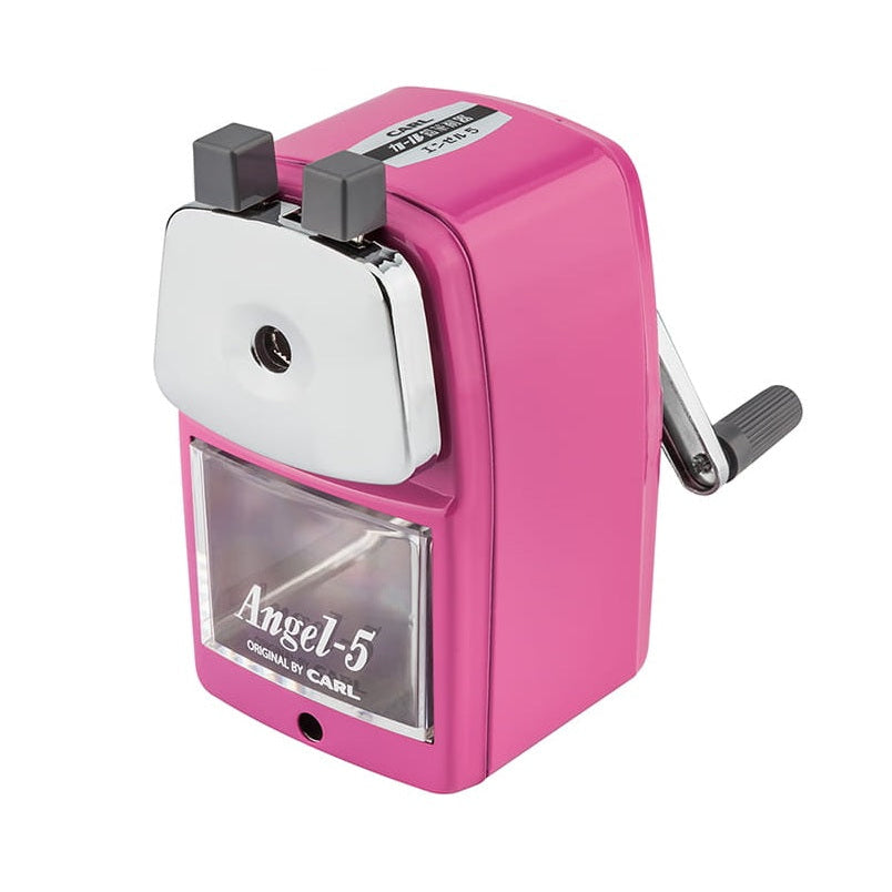 CARL Angel A5 pencil sharpener PINK